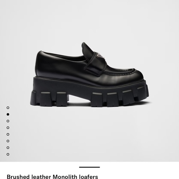 Prada monolith loafer - Picture 3 of 11